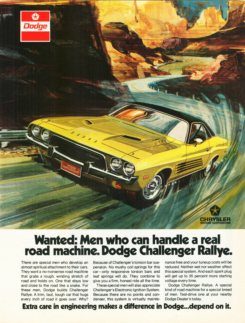 Illustration for article titled It's Time We Bring Back Car Advertisements from the 1970s